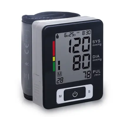 Male Portable Upper Arm Digital Blood Pressure Monitor