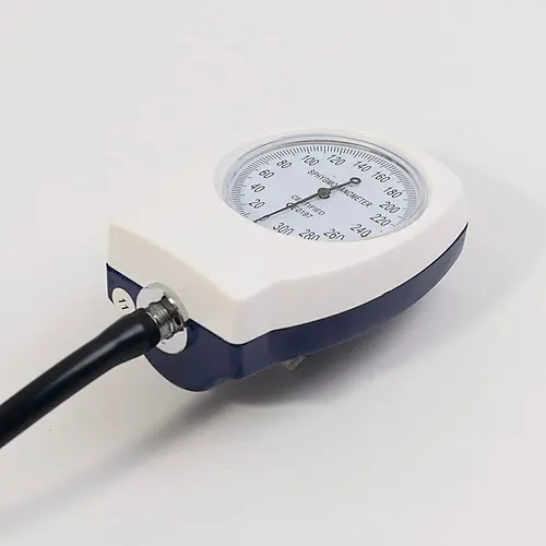 Male Clock Style Aneroid Sphygmomanometer With Stethoscope